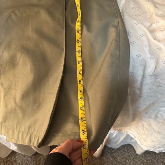 ✨💚✨ Vintage London Fog Double Breasted Trench Coat 8P - Picture 9 of 11